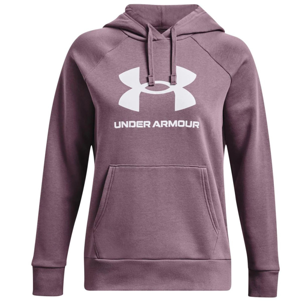 Under Armour Women's Plus Size Rival Fleece Logo Hoodie Speckled (as1,  alpha, 1x, plus, regular, 1X) at  Women's Clothing store