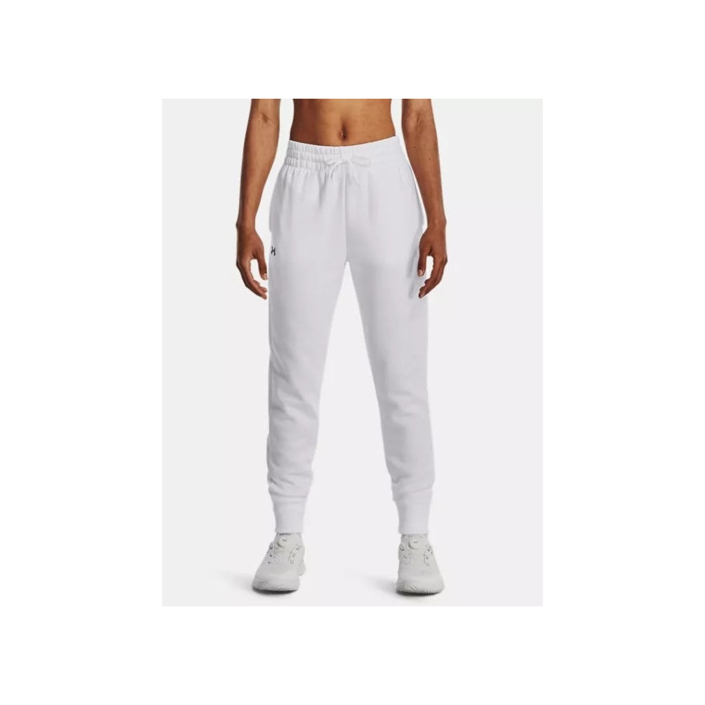 Under Armour, Pants & Jumpsuits, Nwot White Under Armour Womens Rival  Fleece Joggers Size Small