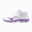 Mizuno Wave Voltage 2 MID (White/Patricianpurple/Quince)-V1GC246535