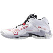 Mizuno Wave Lightning Z8 MID (Λευκό/Κόκκινο/Γκρι)-V1GA240596