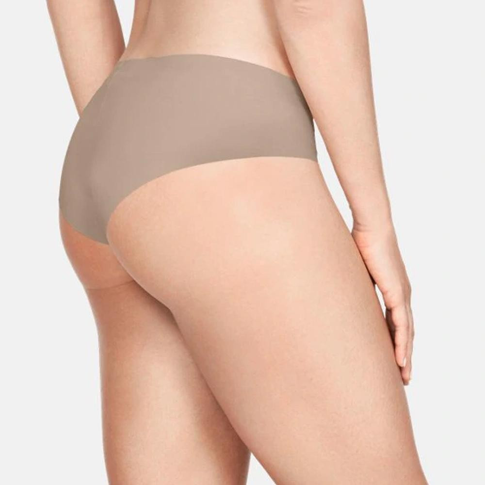 panties Under Armour Pure Stretch Thong 3 Pack - 004/Black/Beige