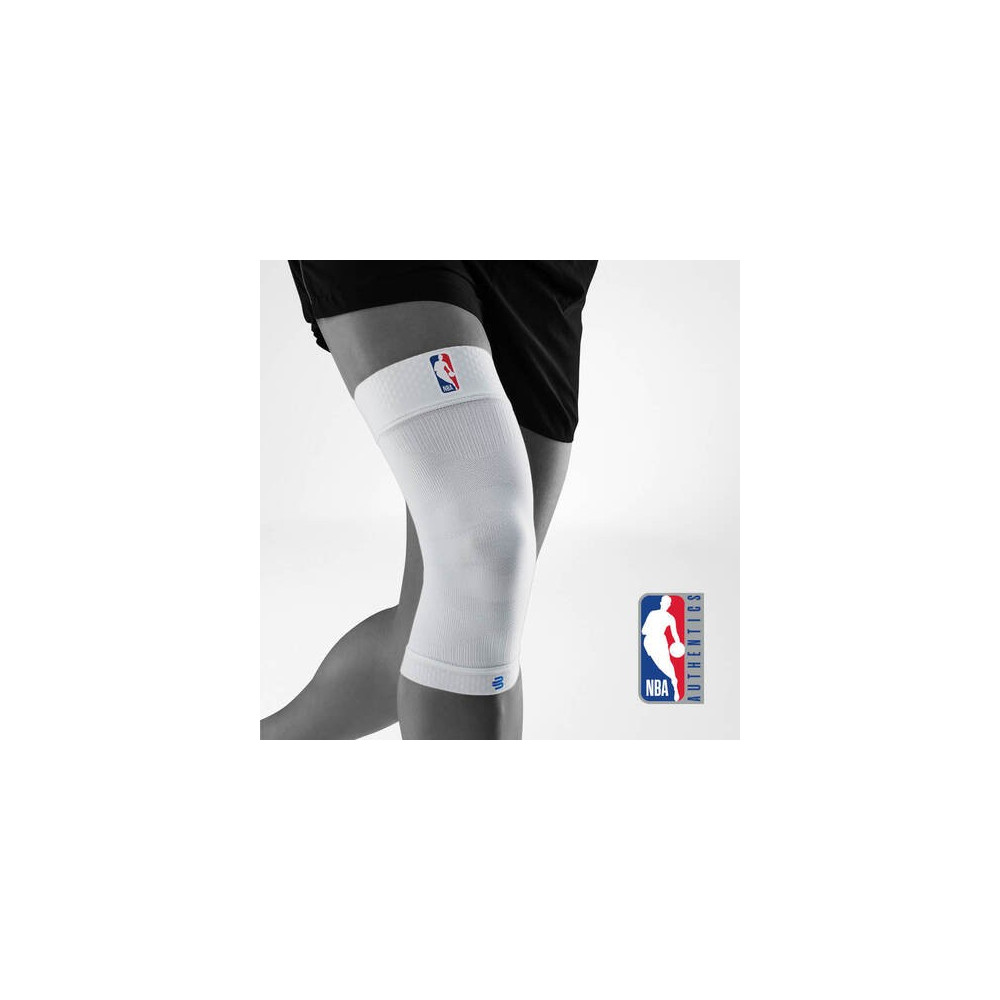 Bauerfeind Sport Compression Knee Support Nba (White)