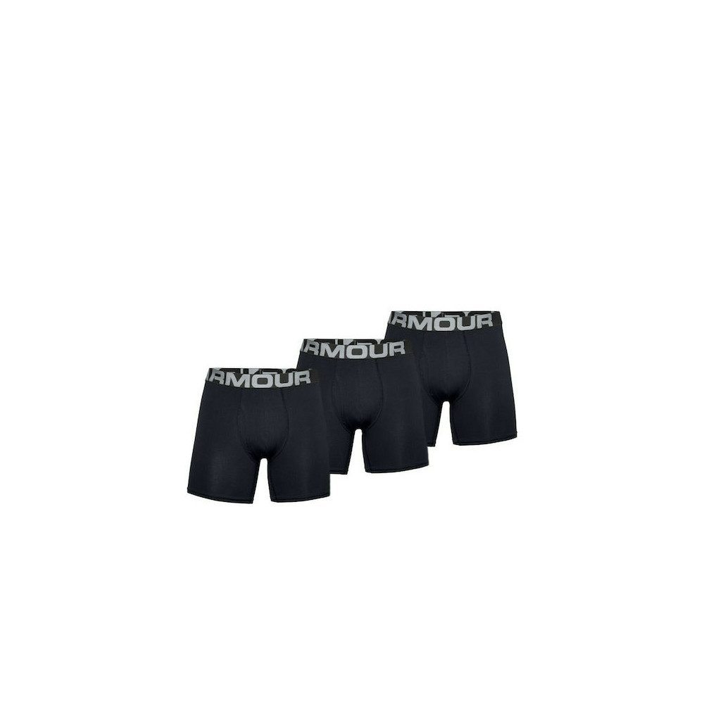 UNDER ARMOUR Charged Cotton 6in Boxers - 3 Pack
