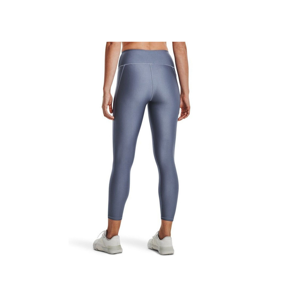 New UNDER ARMOUR Blue Ankle Crop High-Rise Compression Leggings Size Small