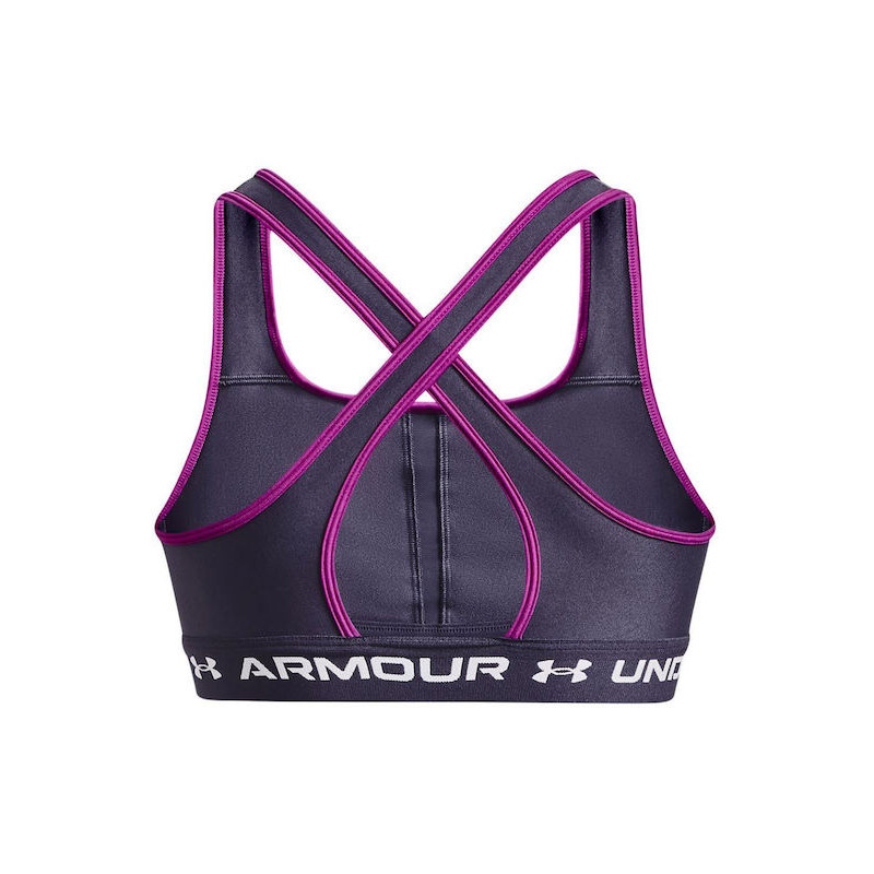 Buy Under Armour Women's Armour® Mid Crossback Sports Bra Purple