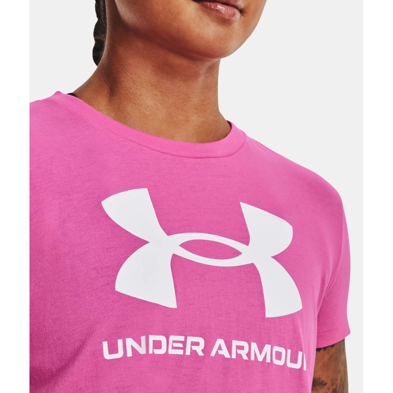 T-shirts Under Armour Fashion SS exercise Pink