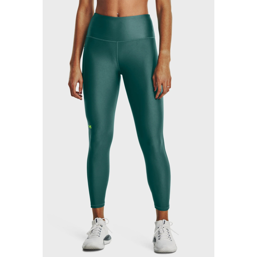 UNDER ARMOUR WOMEN'S MOVEMENT HIGH-RISE ANKLE LEGGINGS GREEN #1372120-NWT